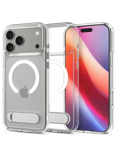 Spigen Ultra Hybrid S MagSafe Gjennomsiktig Deksel til iPhone 17 Pro Max - Hvit