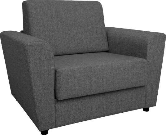 Lenestol-seng HOME4YOU Vesper 120x40xh75 cm, melamin med eikebark -