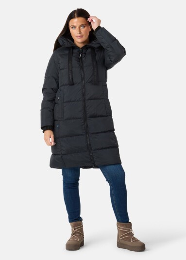 Swedemount Lofoten Down Parka W BLACK 38 Vinterjakker
