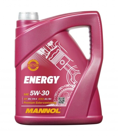 Motorolje MANNOL ENERGY 5W30 5L Motorolje MANNOL ENERGY 5W30 5L