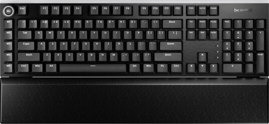 Be Quiet! Light Mount Silent Tactile Mekanisk Tastatur QWERTY med Cherry MX Brytere Svart Be Quiet! Light Mount Silent Tactile Mekanisk Tastatur QWERTY med Cherry MX Brytere Svart
