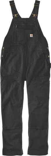 Carhartt Women"s Relaxed Fit Denim Bib Overal Black M