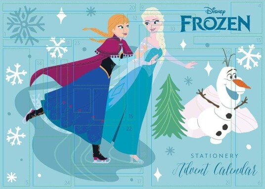 Frossen adventskalender med 24 overraskelser for barn Frossen adventskalender med 24 overraskelser for barn