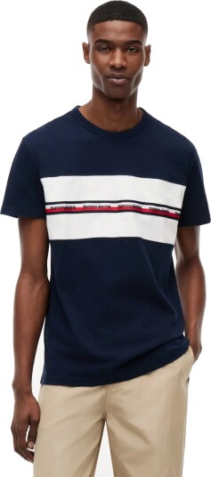 Tommy Jeans Tjm Reg Tape Tee Navy XXL Tommy Jeans Tjm Reg Tape Tee Navy XXL