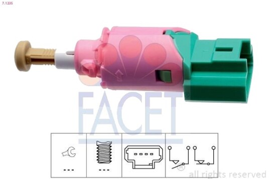 Bremselysbryter FACET 7.1235 Bremselysbryter FACET 7.1235