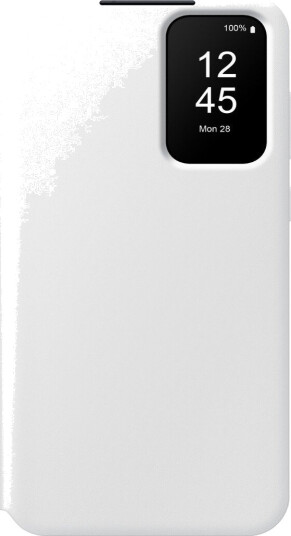 Samsung Galaxy A55 Flip Cover med Statusvindu Hvit