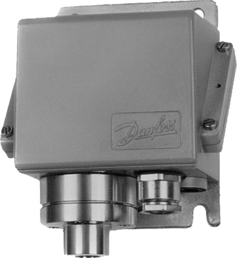 Danfoss KPS43 Trykkbryter 1-10 Bar med Auto Reset