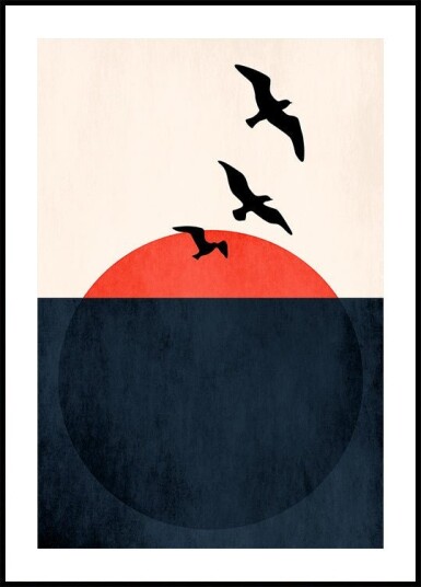 Sunset Breeze Plakat / 100x150cm