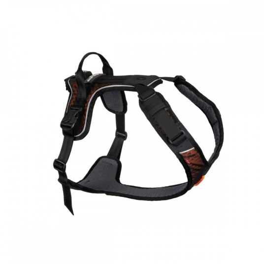 Non-Stop Dogwear Rock Harness XL Oransje - Pustende og Polstret Trekksele til Hund
