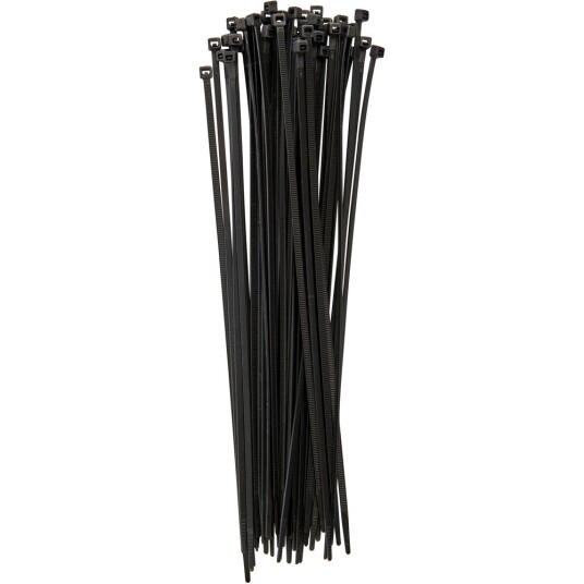 Schou Kabelstrips Max 250mm 50stk Sort Schou Kabelstrips Max 250mm 50stk Sort