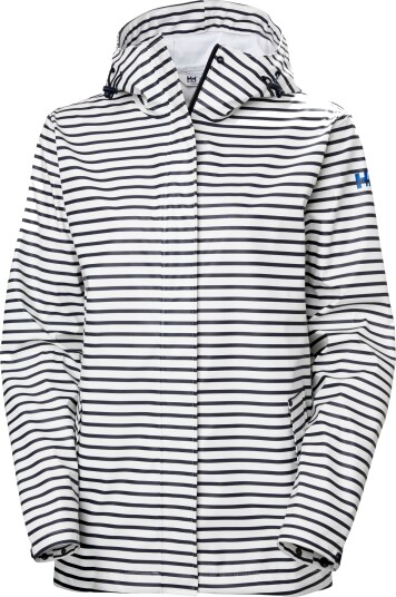 Helly Hansen Moss Regnjakke Dame White 34(XS)