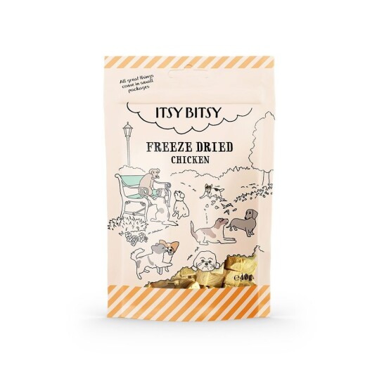 Itsybitsy Freeze Dried Kylling Til Hund