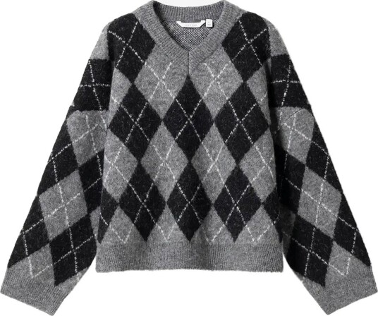 Noella N Lai Knit BLACK GREY MIX L/XL Noella N Lai Knit BLACK GREY MIX L/XL