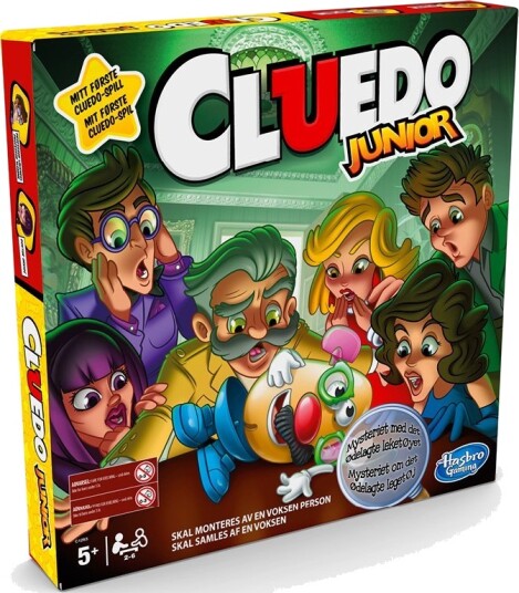 Hasbro Cluedo Junior Spill