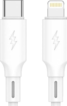 Jellico Usb-C Lightning 1 M Hvit Kabel 6974929204549