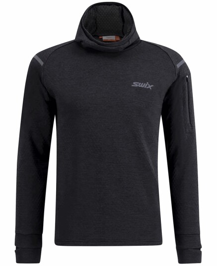 Swix Pace Midlayer Hooded M Black M