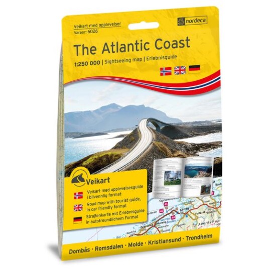 The Atlantic Coast 1:250 000 m/hefte The Atlantic Coast 1:250 000 m/hefte
