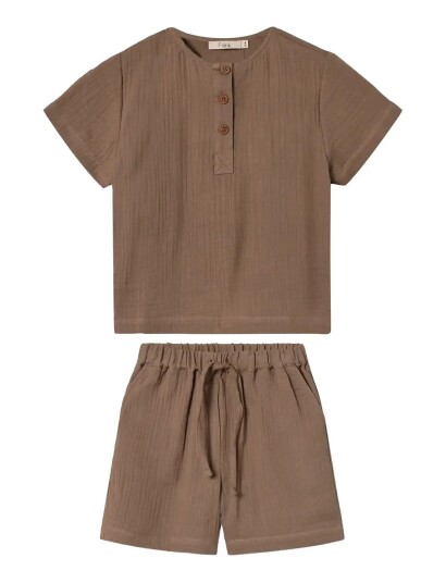 Fliink Cha Cha Short Set   Brown   80