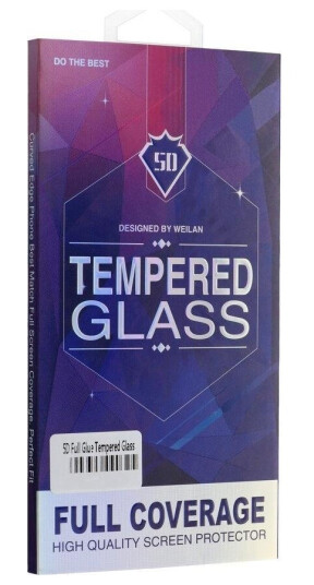 Partner Tele.Com 5D Full Glue Tempered Glass - Do Iphone 13 (Matte) Czarny