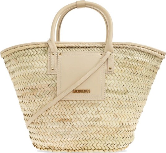 Jacquemus Dame Vesker Beige ONE SIZE,