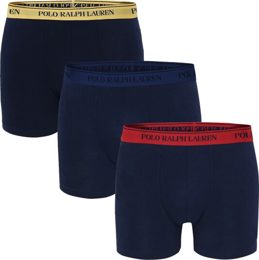 Polo Ralph Lauren Classic Stretch Cotton Trunk 3 Pack Navy L