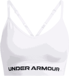 Under armour Vanish Seamless Low Bra sports-BH dame Hvit MD Under armour Vanish Seamless Low Bra sports-BH dame Hvit MD