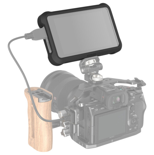 SmallRig 3788 Cage Kit Atomos Ninja V Monteringsbur med solblender