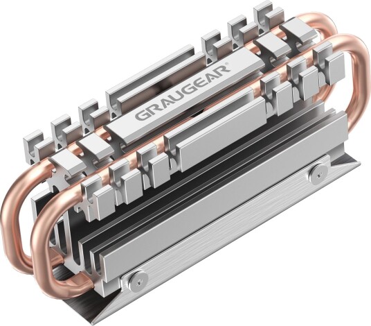 Graugear G-M2HS06 Aluminium Kjøler for M.2 2280 SSD Graugear G-M2HS06 Aluminium Kjøler for M.2 2280 SSD