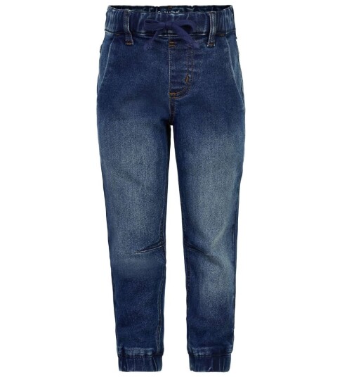 Minymo Loose fit jeans til småbarn Denim