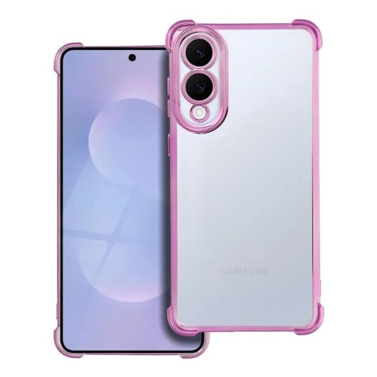 OEM Antishock Electro Deksel for Samsung Galaxy S25 Edge Rosa