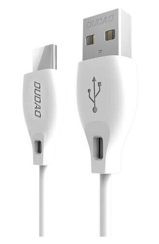 Dudao USB-C-kabel 2,1A 1 Hvit