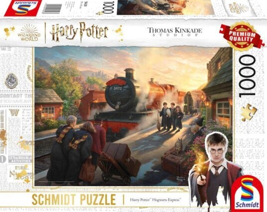 Schmidt Spiele Harry Potter Puslespill 1000 brikker Galtvortekspressen