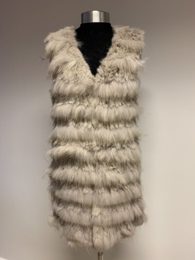 Natures Collection Vigga vest Enkel Taupe M/L