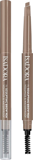 Isadora Sculpting Brow Pen Waterproof 84 Light Brown