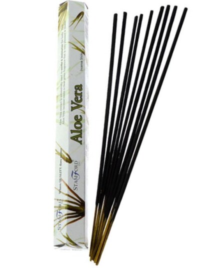 Puckator Aloe Vera 20 stk Stamford Hex Røkelsespinner
