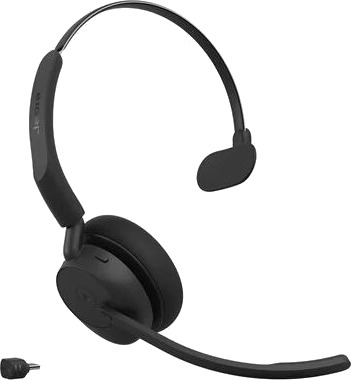 Jabra Evolve3 45 MS - USB-C with Dongle - Mono
