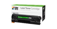 Colorway - Svart - Kompatibel - Tonerpatron Alternativ For: Canon 726 Canon 728 Hp Ce278a - For Hp Laserjet Pro M1536dnf P1566 P1606dn