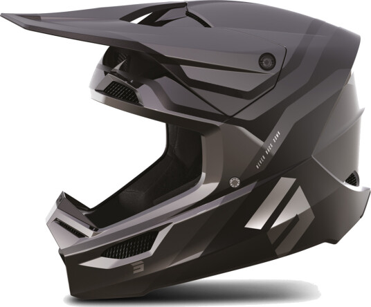 Shot Race Gear Crosshjelm Shot Race Mips Sky Grå Chrome Shot Race Gear Crosshjelm Shot Race Mips Sky Grå Chrome