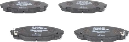 BOSCH 0 986 494 853 Bremseklosser