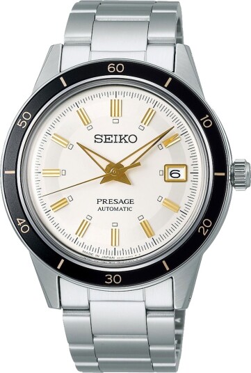 Seiko Presage Automatic herreklokke med stållenke