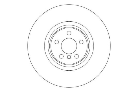 Bremseskive TRW DF6979S