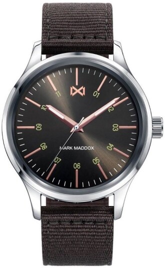 Mark Maddox Herreklokke HC7101 57 Classic Lær Ø41 mm