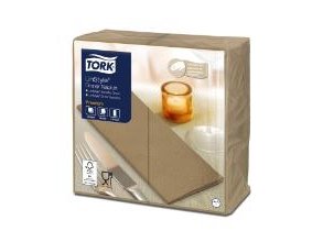 Serviet Tork Linstyle 39X39 Cm 1/8-Fold Biscuit,12 Pk X 50 Stk