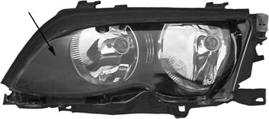 VAN WEZEL 0649963 Frontlykter