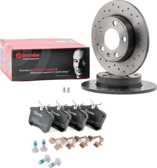 Bremseskiver og -klosser BREMBO BRB3405N0147