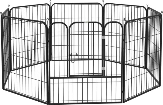 Tilpassbart svart metallskap for utendørs bruk 79x79 cm