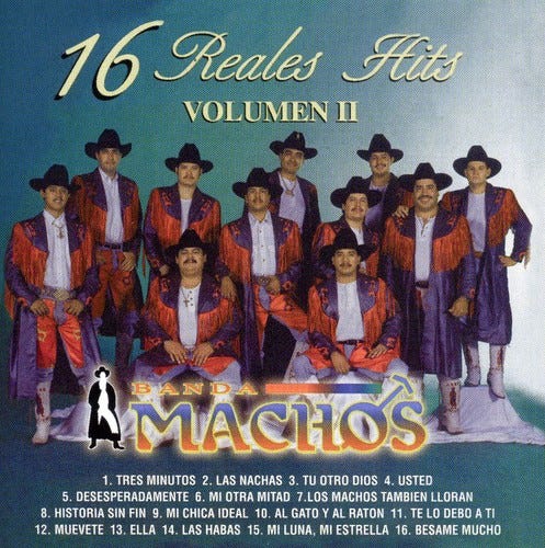 Banda Machos  16 Reales Hits 2  CD