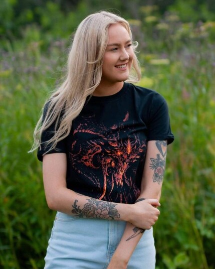 Diablo T-skjorte Lord of Terror - S - Voksen - 100% bomull