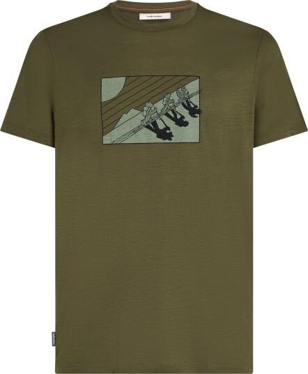 Icebreaker Men Merino 150 Tech Lite Ss Tee Summit Loden L