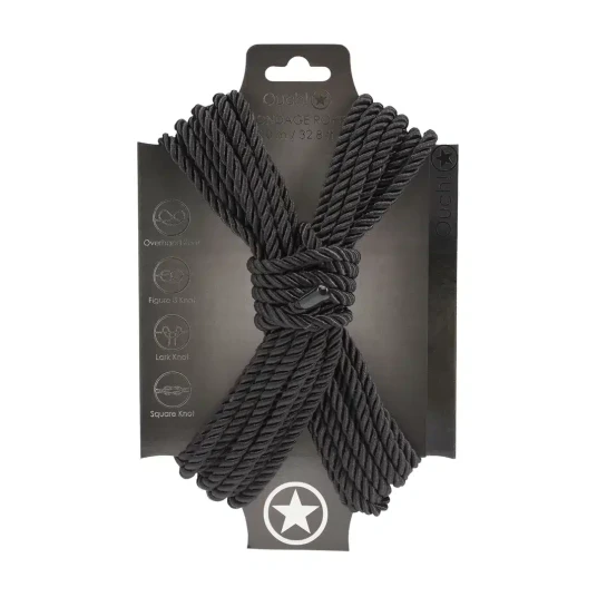 Ouch! Bondage rope - sort Ouch! Bondage rope - sort